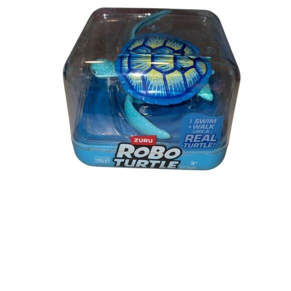 Nwt ZURU Robo Turtle - Blue and Yellow - Picture 1 of 1